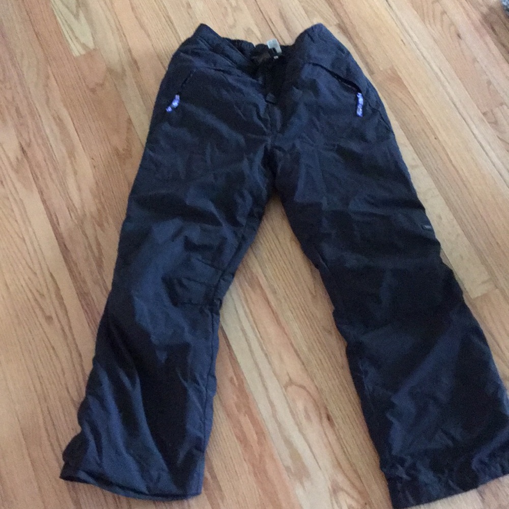 REI Black Snow Pants Kids 16/18